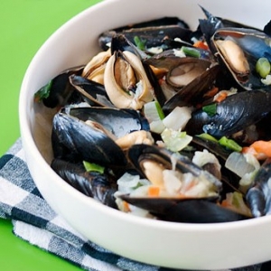 r(sh)(gu)--Mussels & Vegetables